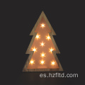 Árbol de Navidad LED de durabilidad perfecta con forma de estrella